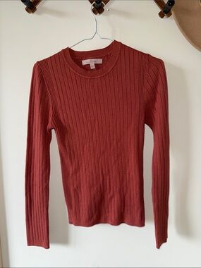 Love Tree Long Sleeve Knit top, Size Large